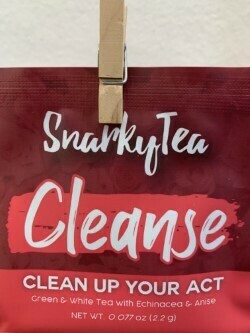 CLEANSE Clean up Your Act Tea Green & WhiteTea with Echinacea & Anise
