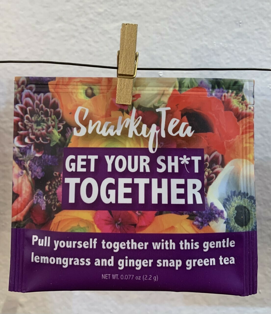 Get Your Sh!t Together Tea Lemongrass & Ginger Snap Green Tea 