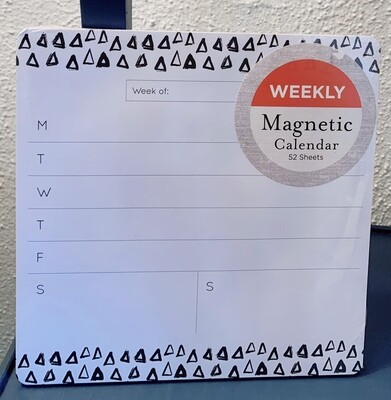 Weekly Magnetic Calendar 52 Sheets