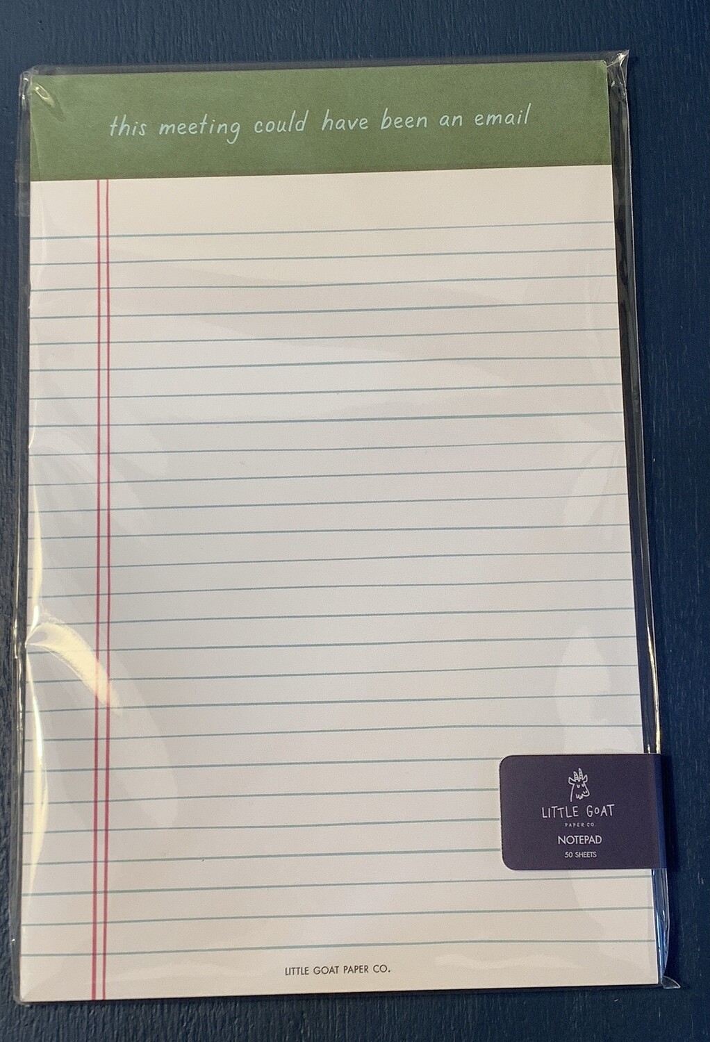 Notepad "This Meeting Could Have Been An Email"
