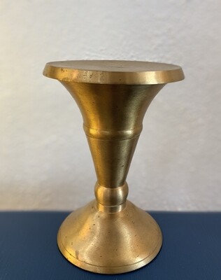 Candle Holder Brass 6"