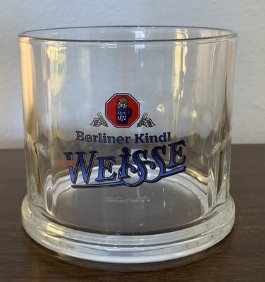 Sahm Berliner Kindl Weiss 23oz. Beer Glass