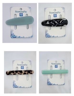 Hair Clip Collection Long Rectangle+ Waterdrop