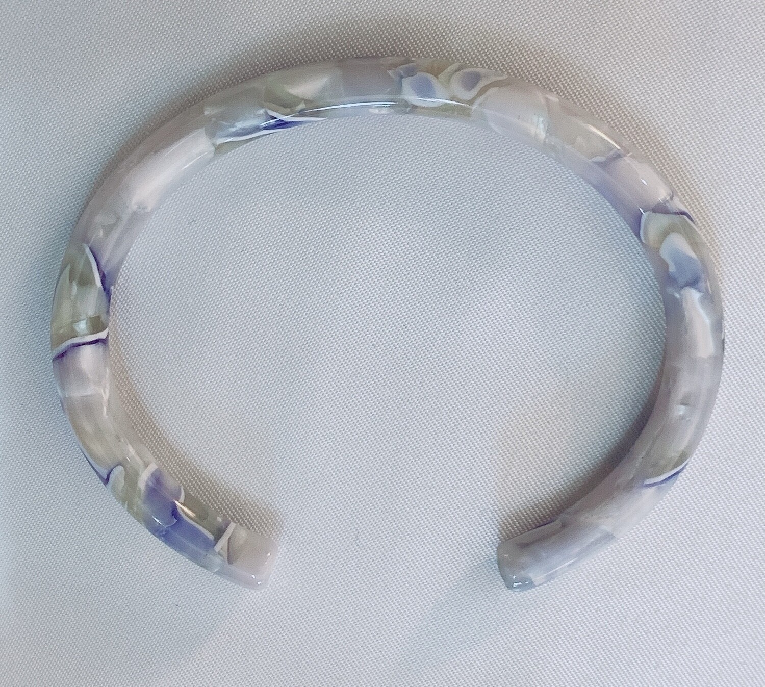 Bangle Cuff Acetate Tortoise Bracelets, Bracelets: Ajisai S/M