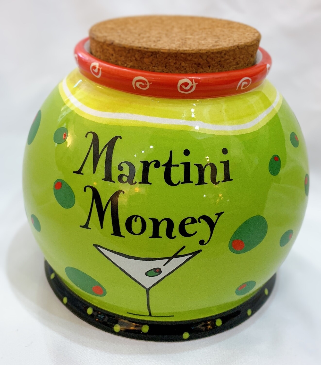 Coin Bank Martini Money Bella Casa by Ganz