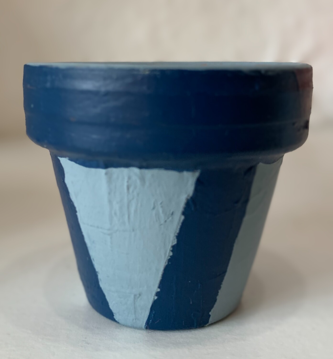 Hand Painted Pots, Pots: Blue 1.57”