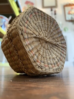4” Hexagonal Woven Basket