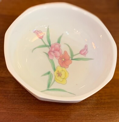 Floral Porcelain Dish