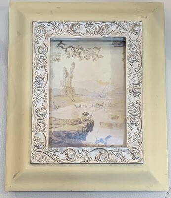 Vintage Ceramic Photo Frame 