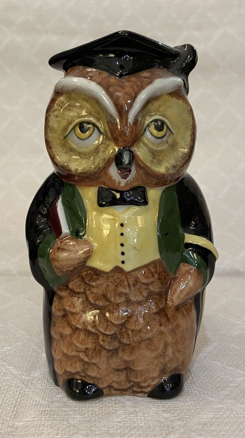 Woodland Collection Staffordshire Ceramics Mr. Chips Owl Cup