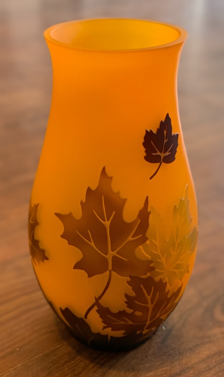 Vintage Teleflora “Leaves of Fall” Vase