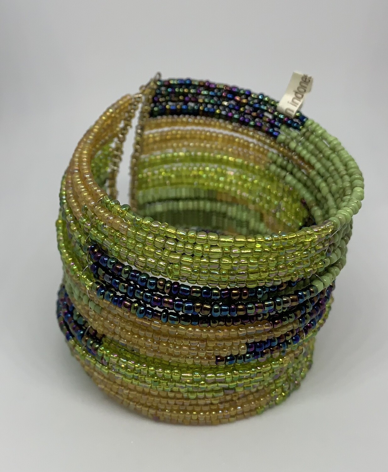 Wrap Multi Bead Bracelet Made in Indonesia 