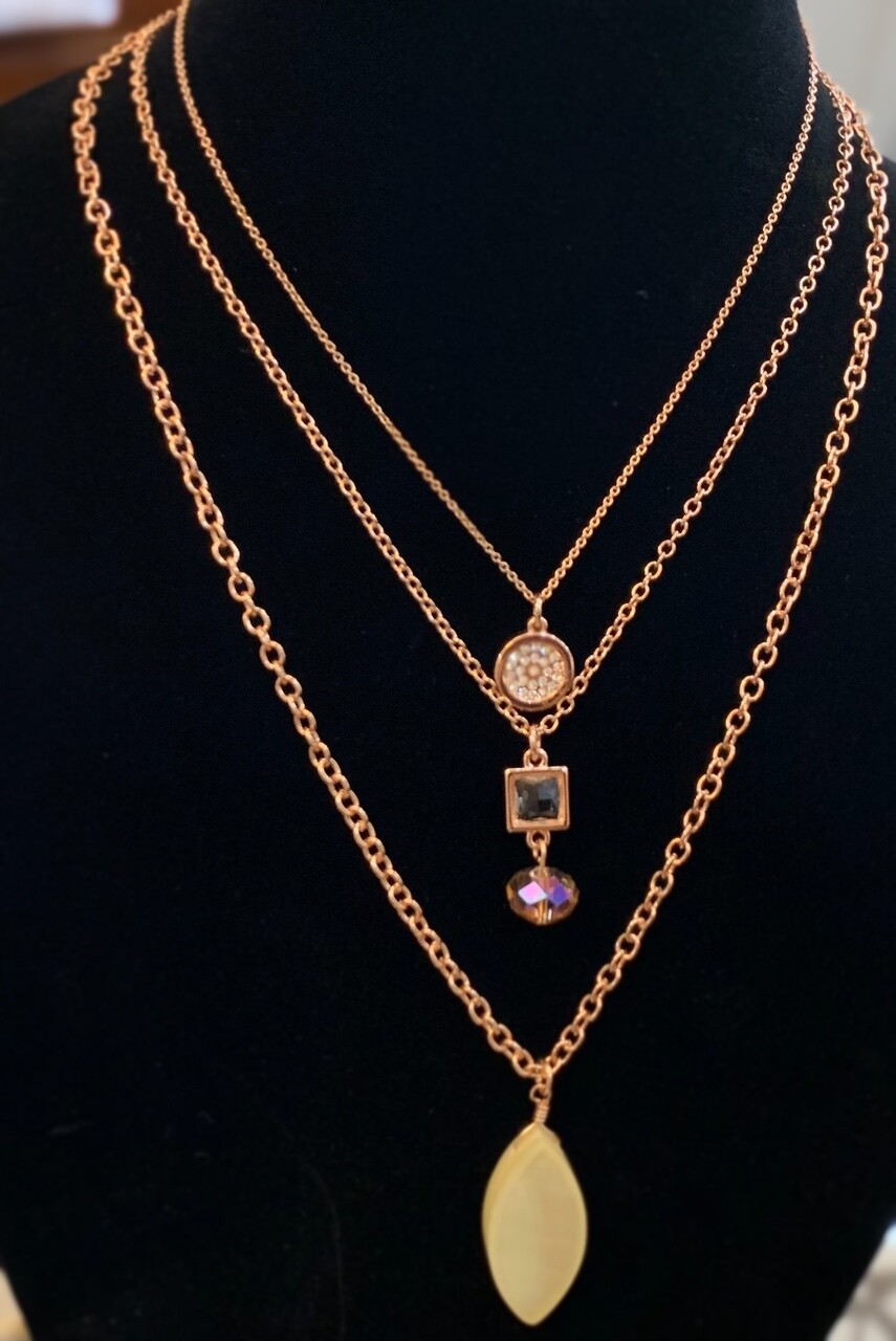 Vintage Premiér Designs Jewelry Necklace Set/3