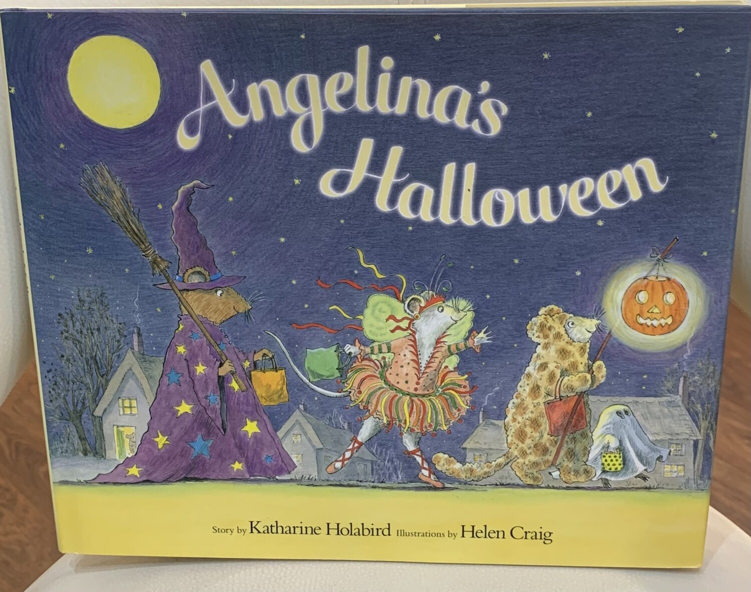 Angelina's Halloween Hardcover Book 