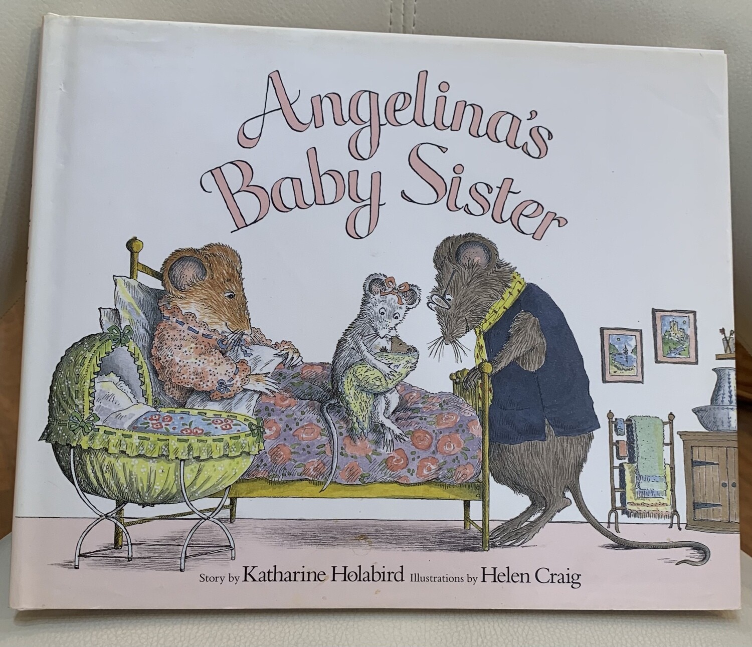 Angelina's Baby Sister Hardcover Book