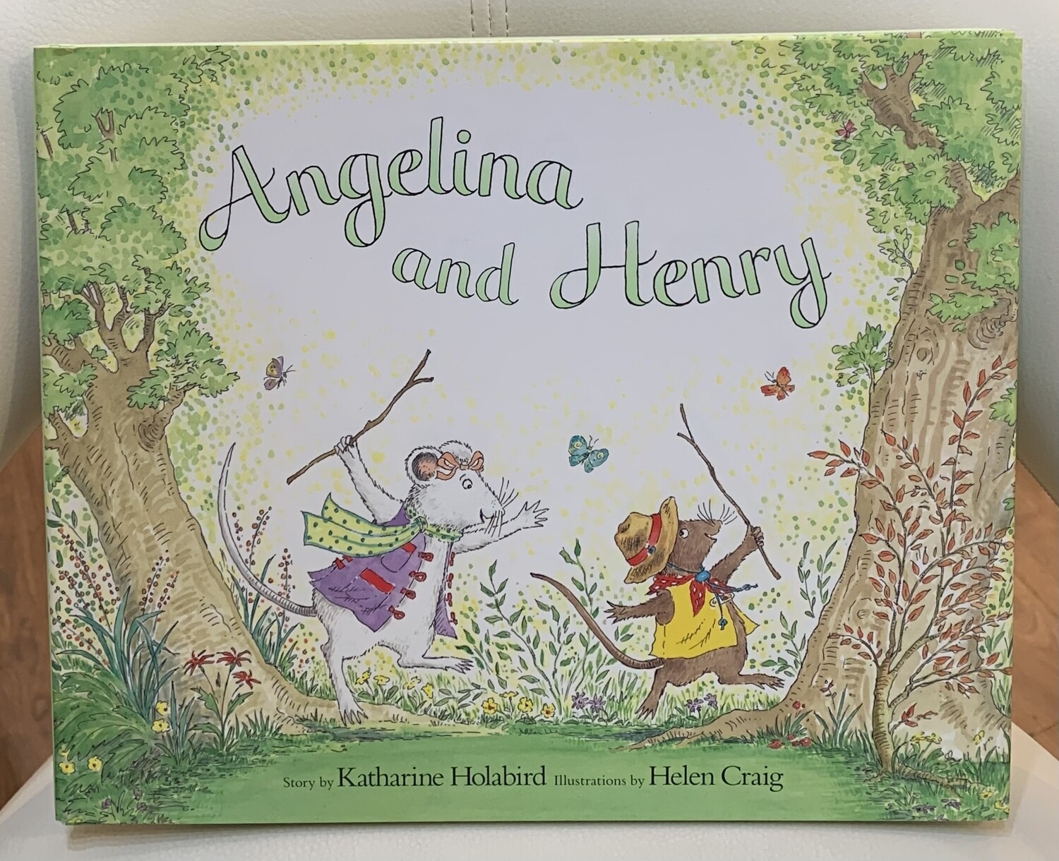 Angelina And Henry Hardcover Book