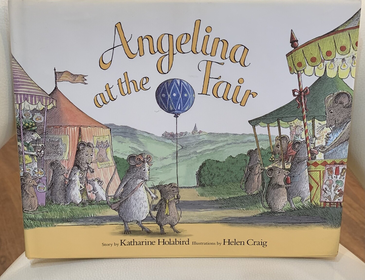 Angelina at the Fair Hardcover Book