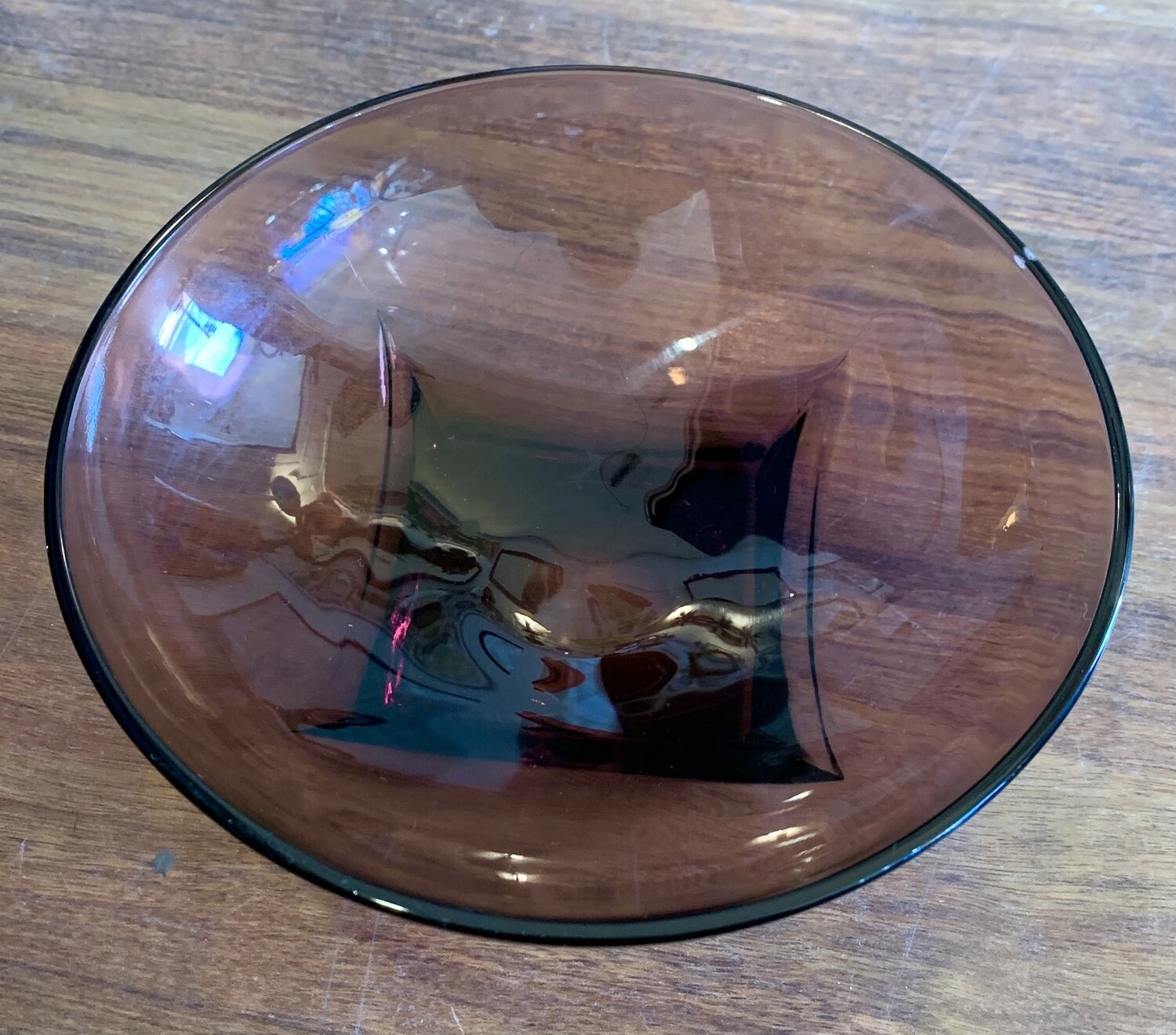 Hazel Atlas Moroccan Amethyst Colony 1960&#39;s, Dish type: 6” Bowl