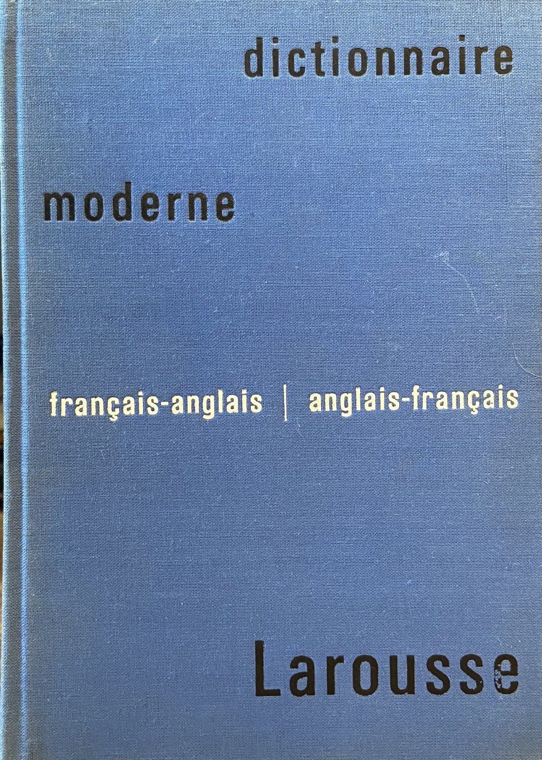 Dictionnaire Moderne Français-Anglais Anglais-Français