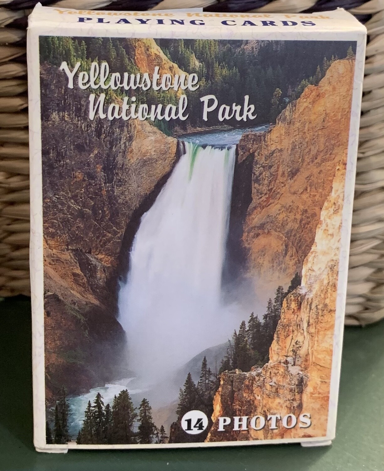Yellowstone National Park14 photos playing cards