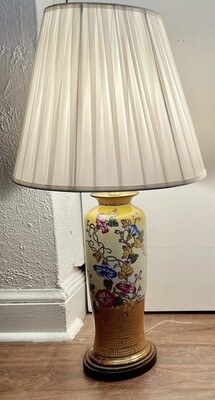 Yellow and Gold Asian Lamp Flowers 30”