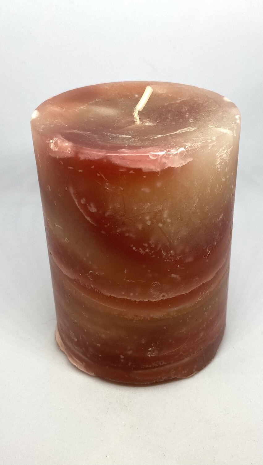 4” Scented Pillar Candle, Color: Pink