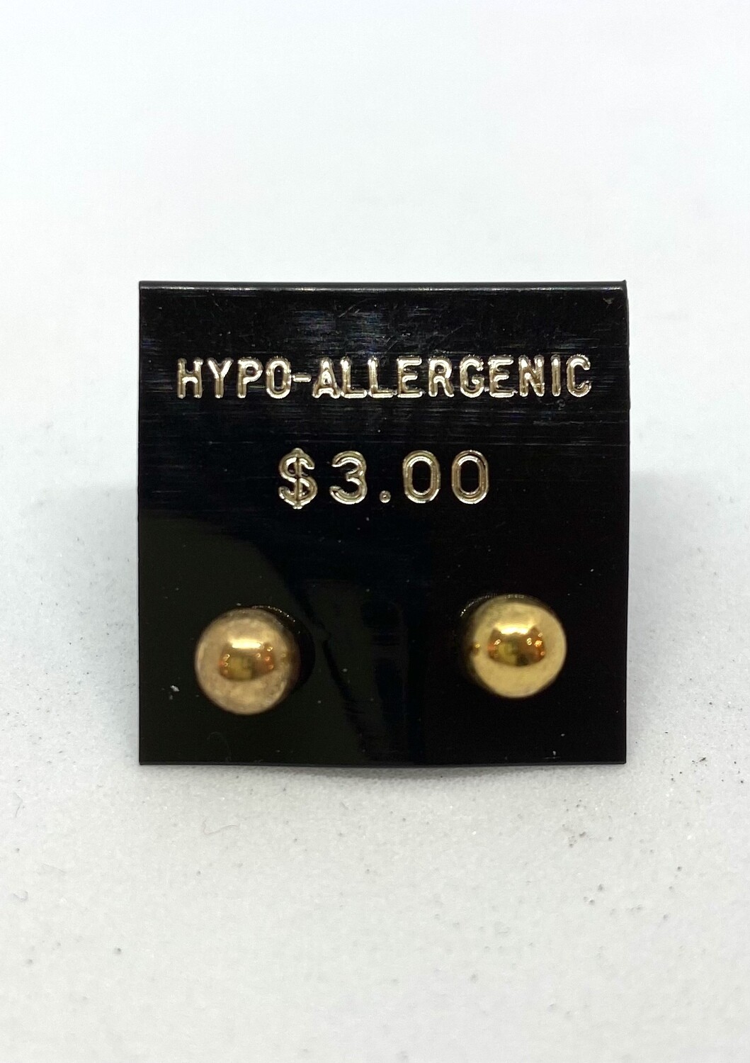 Hypo-Allergenic Gold Post Earrings