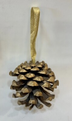 Jumbo Christmas Pine Cone Ornament 