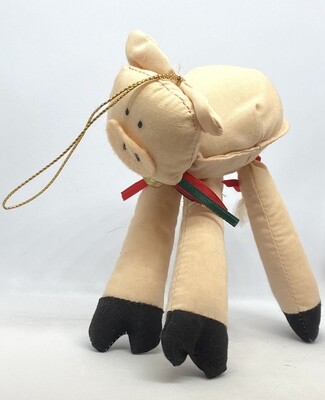 Pig Plushie Ornament