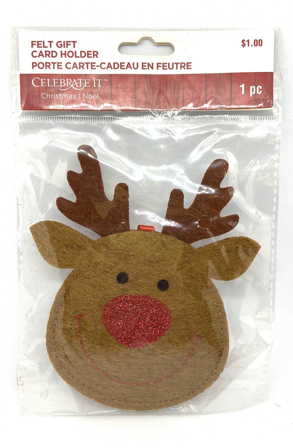 Christmas Gift Card Holder, Type: Reindeer