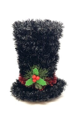 Tinsel Tophat Tree Topper