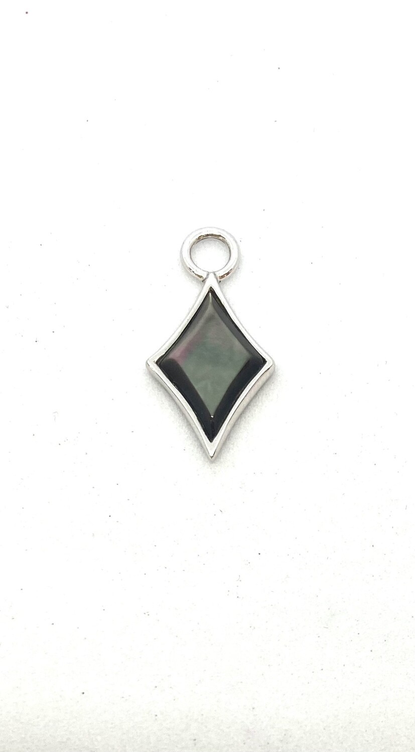 Sterling Silver Mother of Pearl Pendant