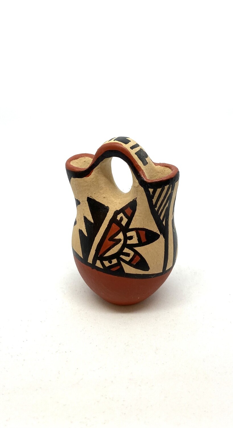 Hand-painted Mini Wedding Vase 2”