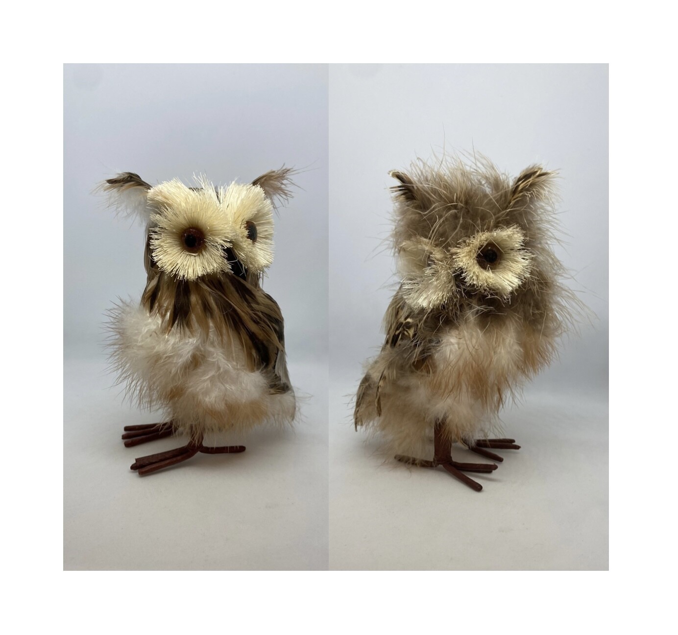 Feathery Owl 5” x 3”