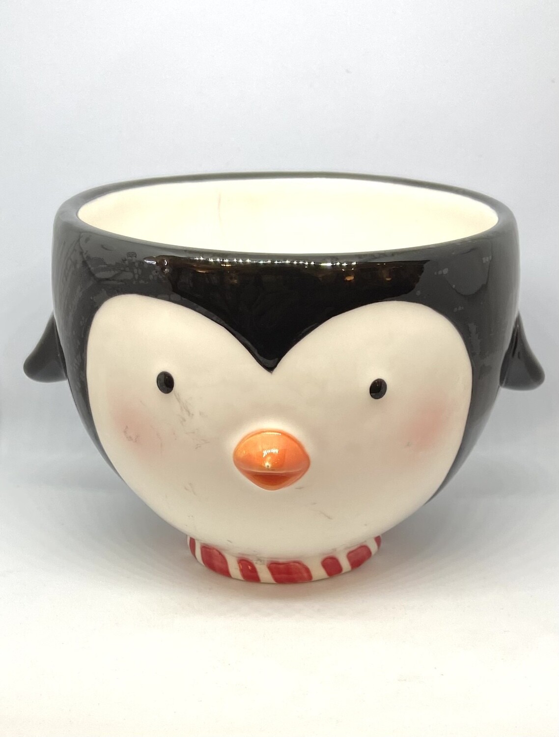 Hallmark 2007 Ceramic Penguin Bowl 