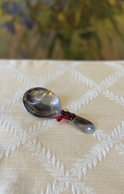Small Embellished Wide Spoon