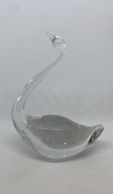 Crystal Swan Figurine