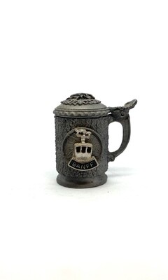 Mini Metal Banff Beer Stein 1.5”