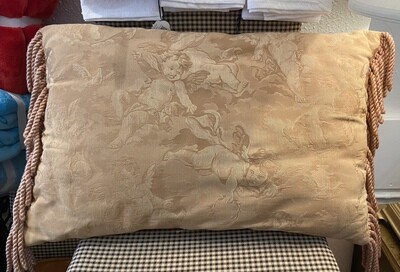 Gold Angel Decorative Throw Pillow