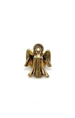 Vintage Brass Angel Pin