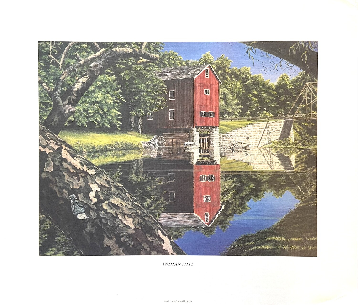 Glen McCune Print, Image: Indian Mill