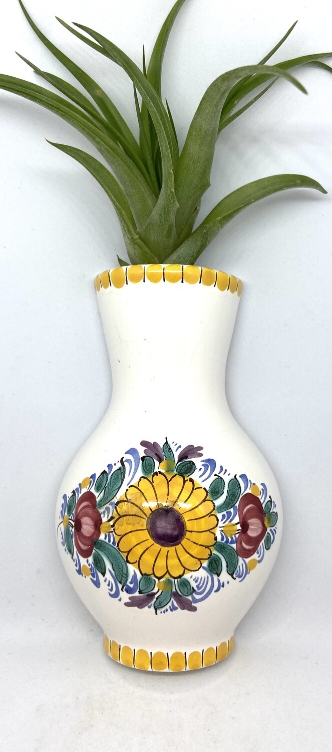 Ceramic Modra Wall Pocket Vase