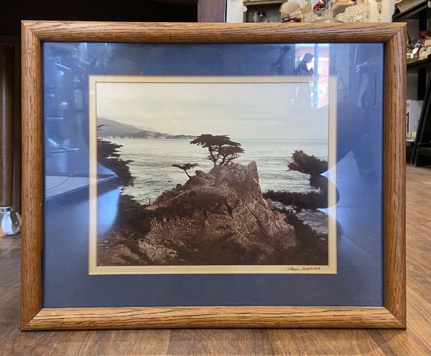 Signed and Framed Photo by Takeo Wakida