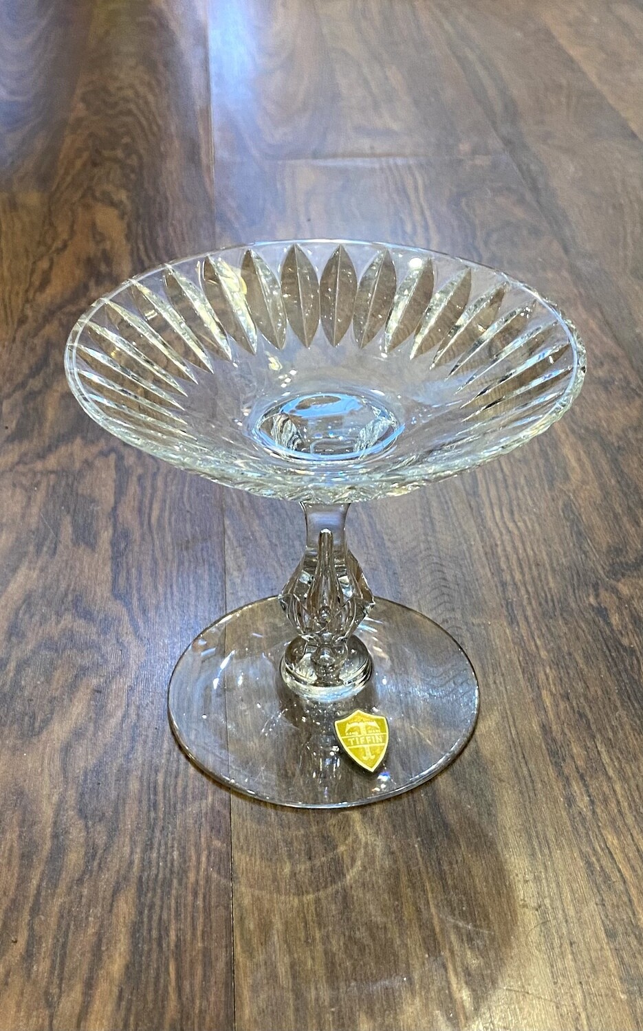 Handmade Tiffin Glass Compote