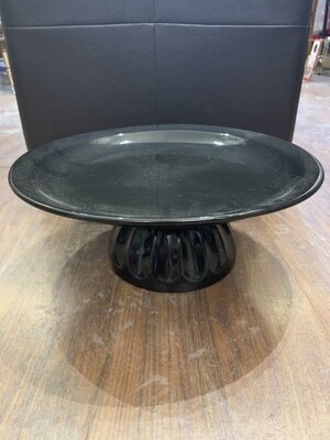Large Black Serving Tray Cake Stand Center Piece