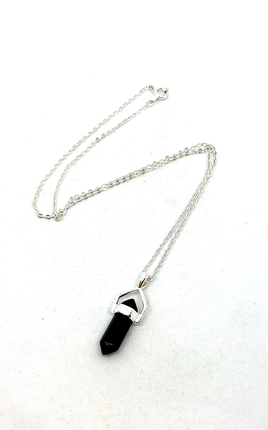 Black Crystal Necklace