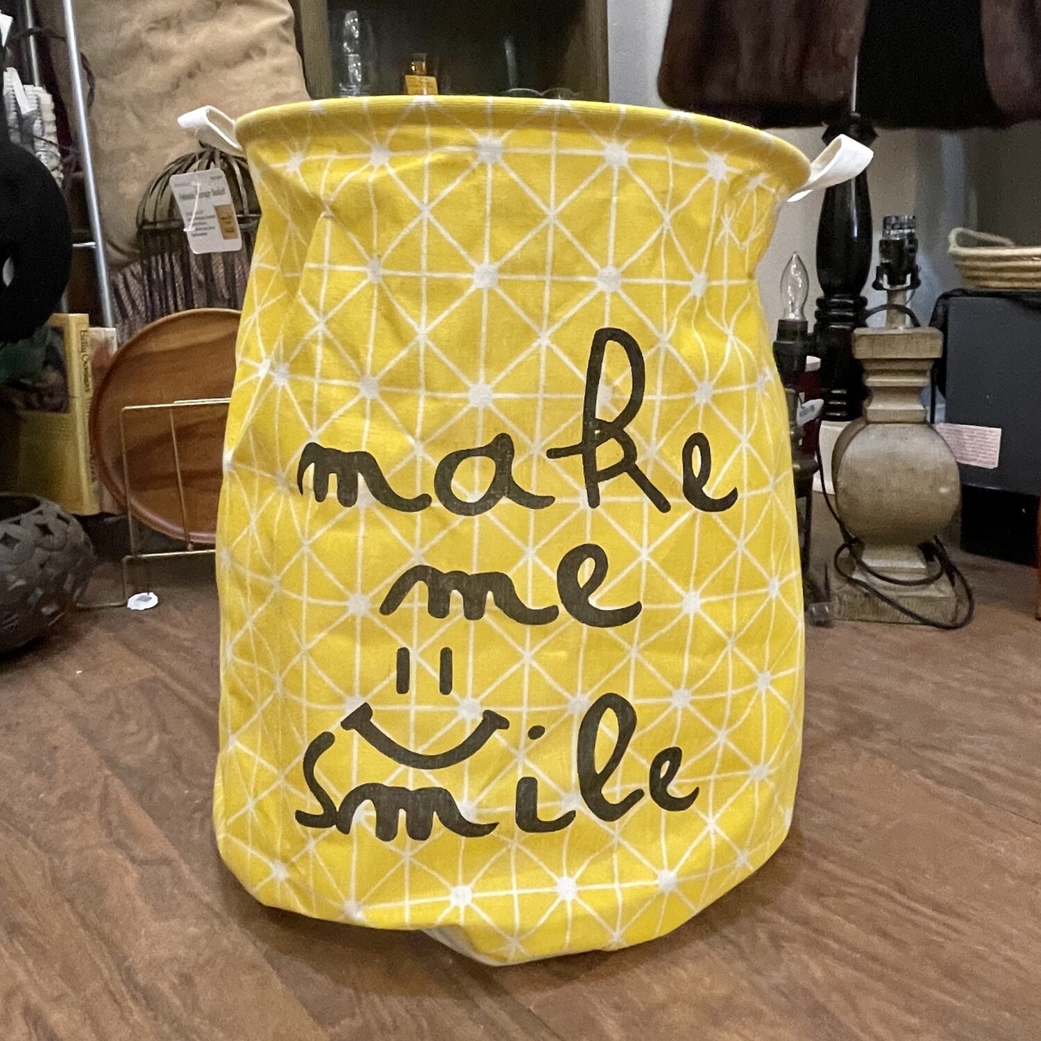 Large Cloth Storage Bins/Hampers, Design: Make Me Smile