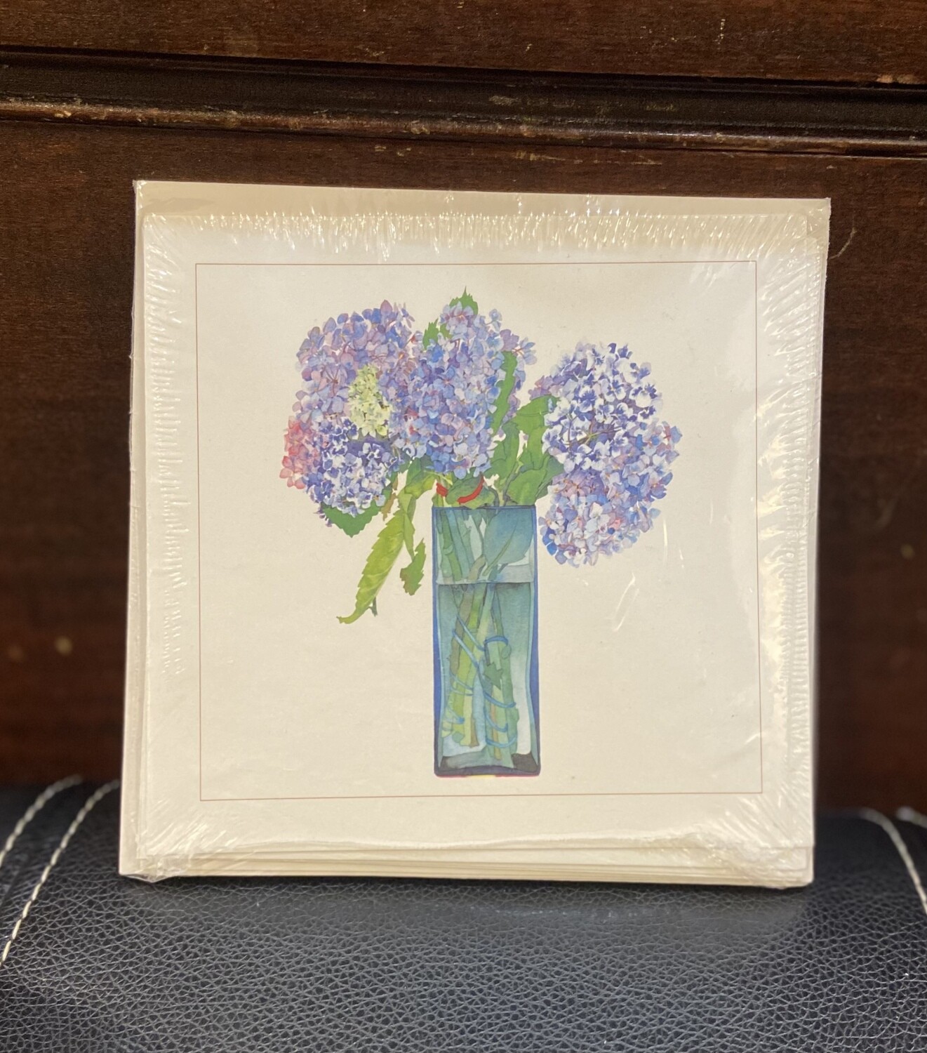 6"x6" Hyacinth Cards and Envelopes, set of 5