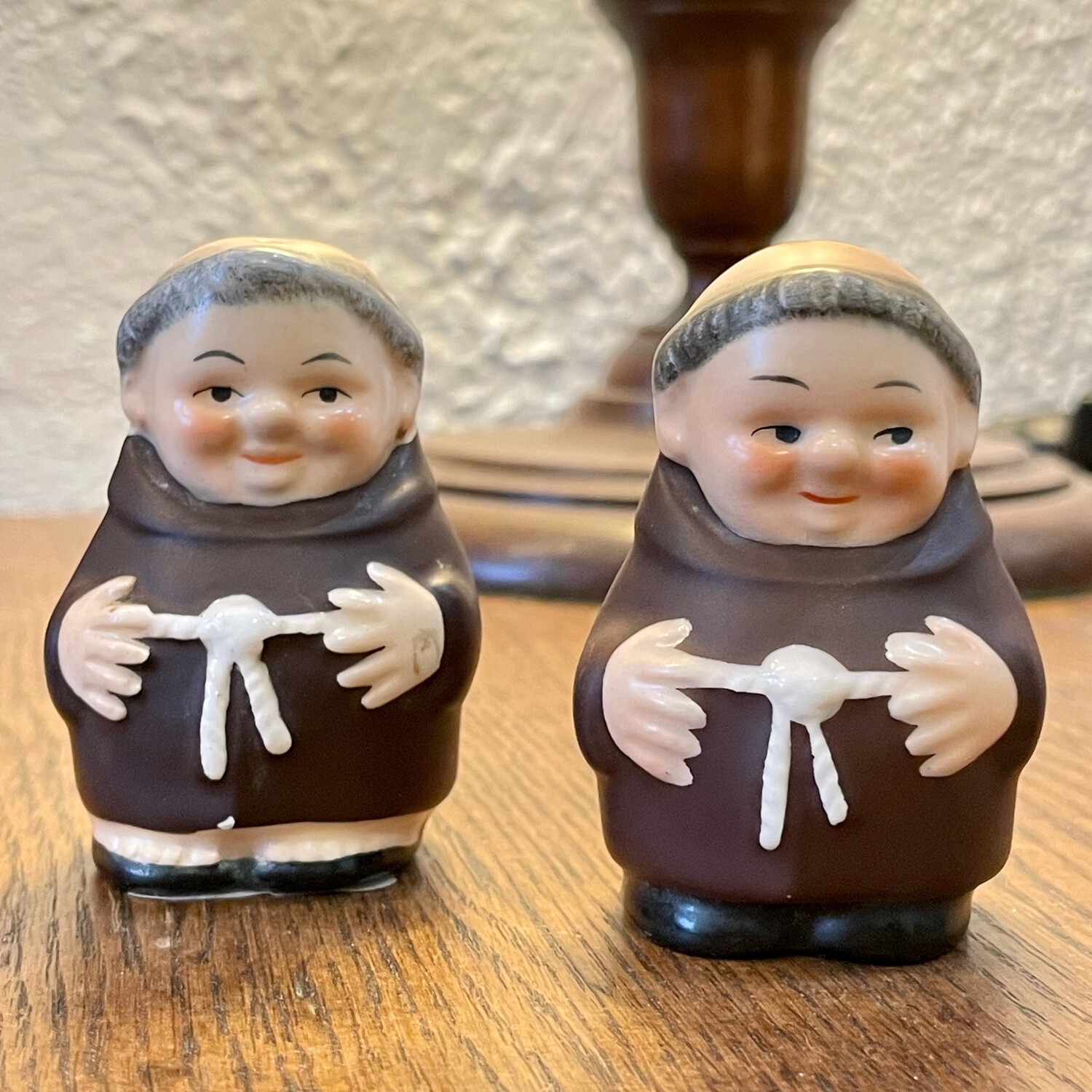 1950s Goebel Germany Monk Salt and Pepper Shaker Set