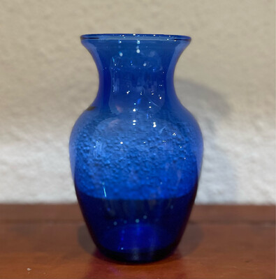 Cobalt Blue Vase 5.5”
